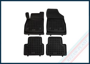 Dywaniki samochodowe TPE (gumowe) czarne pasują do: Opel ASTRA K V 2015 - 2021