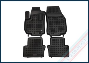 Dywaniki samochodowe TPE (gumowe) czarne pasują do: Opel ZAFIRA B II 2005 - 2014