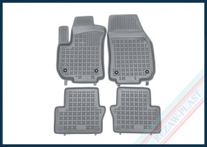 Dywaniki samochodowe TPE (gumowe) szare pasują do: Opel ZAFIRA B II 2005 - 2014