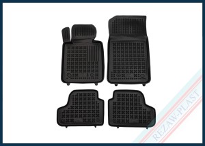 Dywaniki samochodowe TPE (gumowe) czarne pasują do: BMW 3 (E93) 2007 - 2013
