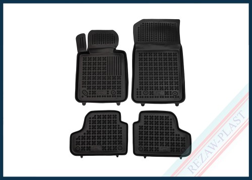 Dywaniki samochodowe TPE (gumowe) czarne pasują do: BMW 3 (E93) 2007 - 2013