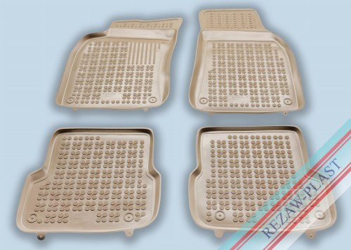 Floor mats beige fit to: Audi A6 III C6 2008 - 2011