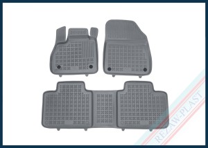 Dywaniki samochodowe TPE (gumowe) szare pasują do: Renault ESPACE V 2014 - 2022