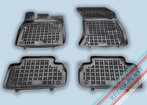 Floor mats black fit to: Audi Q5 II 2017 -