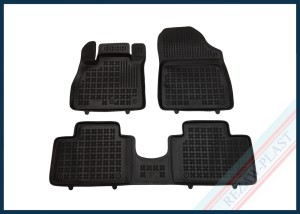 Dywaniki samochodowe TPE (gumowe) czarne pasują do: Renault GRAND SCENIC IV 2016 - 2021