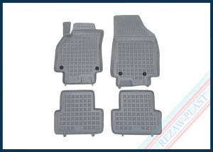 Dywaniki samochodowe TPE (gumowe) szare pasują do: Renault FLUENCE 2012 - 2016