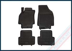 Dywaniki samochodowe TPE (gumowe) czarne pasują do: Renault FLUENCE 2012 - 2016
