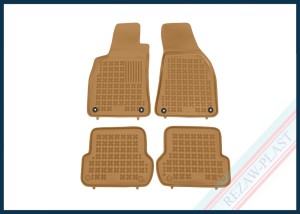 Dywaniki samochodowe TPE (gumowe) beżowe pasują do: Seat EXEO 2008 - 2013