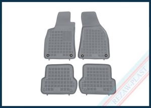 Dywaniki samochodowe TPE (gumowe) szare pasują do: Seat EXEO 2008 - 2013