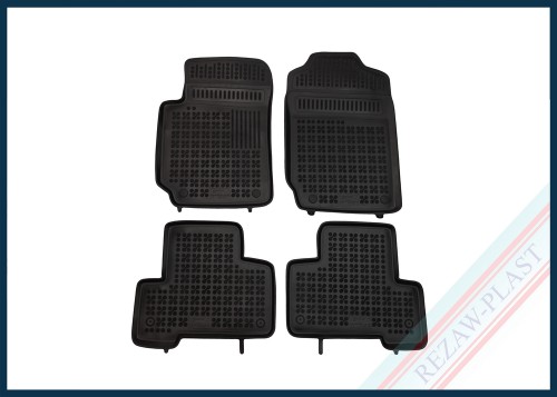 Dywaniki samochodowe TPE (gumowe) czarne pasują do: Suzuki GRAND VITARA II 2005 - 2014