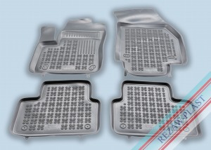 Dywaniki podłogowe szare pasują do: Opel MERIVA B II 2010 - 2017