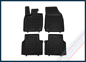 Dywaniki samochodowe TPE (gumowe) czarne pasują do: Skoda ENYAQ iV 2020 -