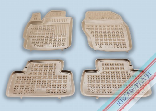 Floor mats beige fit to: Mazda CX-7 2009 - 2012