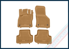 Dywaniki samochodowe TPE (gumowe) beżowe pasują do: Audi A3 IV 8Y 2020 -