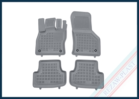 Dywaniki samochodowe TPE (gumowe) szare pasują do: Audi A3 IV 8Y 2020 -