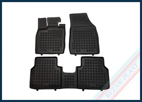 Dywaniki samochodowe TPE (gumowe) czarne pasują do: Audi Q4 E-TRON 2021 -