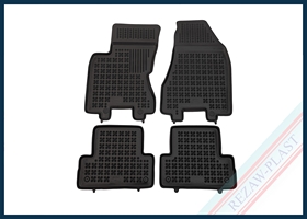 Dywaniki samochodowe TPE (gumowe) czarne pasują do: Nissan X-TRAIL II T31 2008 - 2013