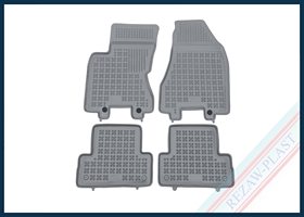 Dywaniki samochodowe TPE (gumowe) szare pasują do: Nissan X - TRAIL II T31 2008 - 2013