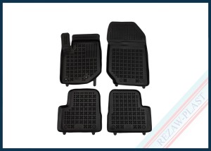 Dywaniki samochodowe TPE (gumowe) czarne pasują do: Opel CORSA F VI 2019 -, Peugeot 208 II 2019 - 2023