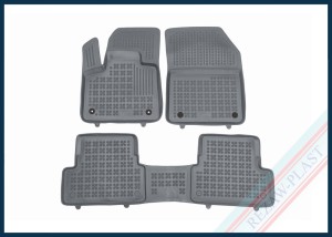 Dywaniki samochodowe TPE (gumowe) szare pasują do: Peugeot 3008 II 2020 - 2024