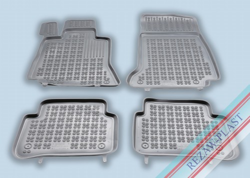 Floor mats grey fit to: Mercedes W213, S213 E - KLASA 2016 - 2023, CLS III C257 2018 -