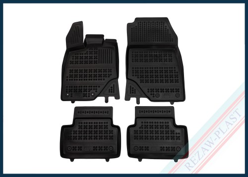 Dywaniki samochodowe TPE (gumowe) czarne pasują do: Peugeot 3008 III 2024 -