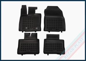 Dywaniki samochodowe TPE (gumowe) czarne pasują do: Toyota RAV4 VI 2026 -