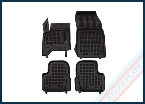 Dywaniki samochodowe TPE (gumowe) czarne pasują do: Alfa Romeo JUNIOR 2024 -