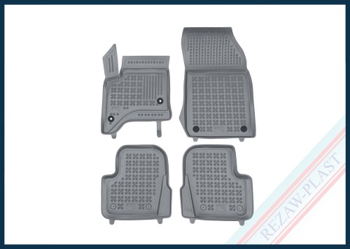 Dywaniki samochodowe TPE (gumowe) szare pasują do: Alfa Romeo JUNIOR 2024 -