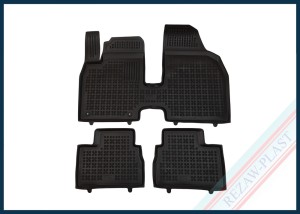 Dywaniki samochodowe TPE (gumowe) czarne pasują do: Leapmotor T03 2025 -