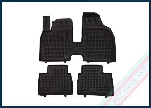 Dywaniki samochodowe TPE (gumowe) czarne pasują do: Leapmotor T03 2025 -