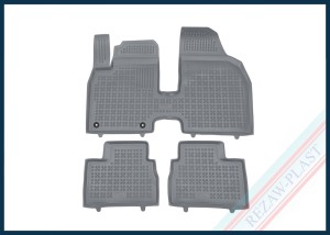 Dywaniki samochodowe TPE (gumowe) szare pasują do: Leapmotor T03 2025 -