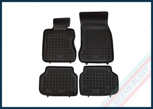 Dywaniki samochodowe TPE (gumowe) czarne pasują do: BMW 7 (F01) 2008 - 2015