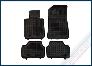 Dywaniki samochodowe TPE (gumowe) czarne pasują do: BMW 1 (E87) 2004 - 2011, 1 (F20) 2011 - 2019