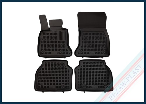 Floor mats black fit to: BMW 5 (F07) Gran Turismo 2009 - 2017