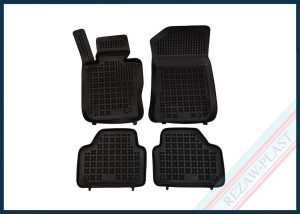 Dywaniki samochodowe TPE (gumowe) czarne pasują do: BMW X1 (E84) 2009 - 2016