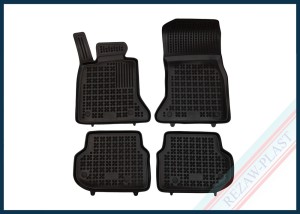 Dywaniki samochodowe TPE (gumowe) czarne pasują do: BMW 5 (F10, F11) 2010 - 2013