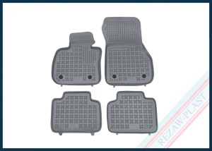 Dywaniki samochodowe TPE (gumowe) szare pasują do: BMW 2 (F45) Active Tourer 2014 - 2021