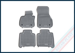 Dywaniki samochodowe TPE (gumowe) szare pasują do: BMW 2 (F46) Gran Tourer 2015 - 2021