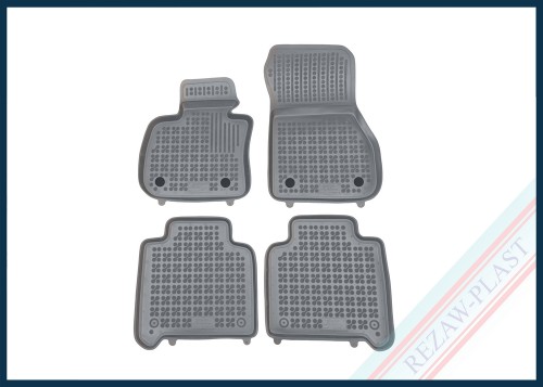 Dywaniki samochodowe TPE (gumowe) szare pasują do: BMW 2 (F46) Gran Tourer 2015 - 2021