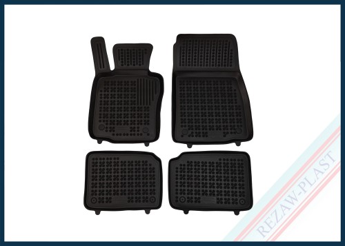 Dywaniki samochodowe TPE (gumowe) czarne pasują do: Mini COUNTRYMAN I (R60) 2010 - 2017