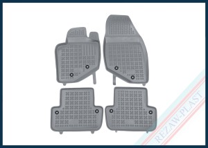 Dywaniki samochodowe TPE (gumowe) szare pasują do: Volvo S60 I 2000 - 2009, V70 II 2000 - 2007, XC70 I 2000 - 2007
