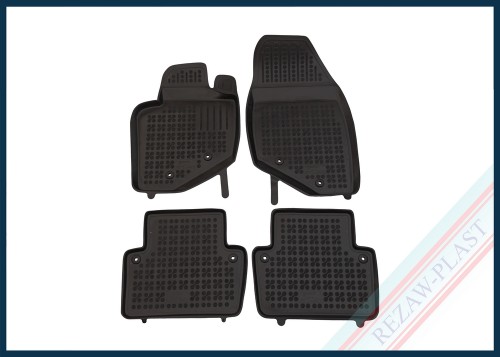 Dywaniki samochodowe TPE (gumowe) czarne pasują do: Volvo S80 I 1998 - 2006