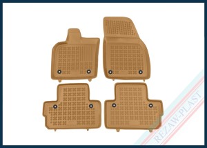 Dywaniki samochodowe TPE (gumowe) beżowe pasują do: Volvo C30 2006 - 2012