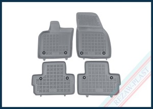 Dywaniki samochodowe TPE (gumowe) szare pasują do: Volvo C30 2006 - 2012