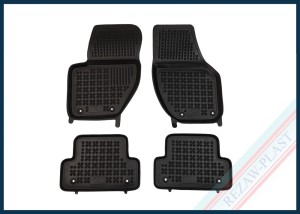 Dywaniki samochodowe TPE (gumowe) czarne pasują do: Volvo V40 II 2012 - 2019