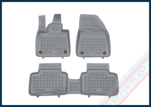 Dywaniki samochodowe TPE (gumowe) szare pasują do: Volvo EX30 2023 -