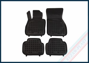 Floor mats black fit to: Mini CLUBMAN II F54 2015 -