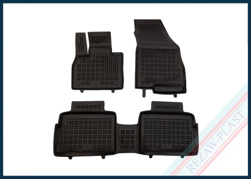 Dywaniki samochodowe TPE (gumowe) czarne pasują do: Chery TIGGO 7 II 2025 -