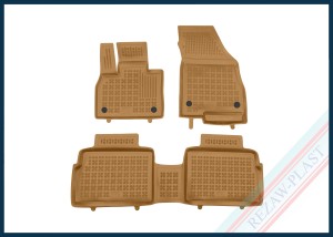 Dywaniki samochodowe TPE (gumowe) beżowe pasują do: Chery TIGGO 7 II 2025 -